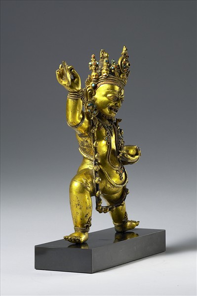 大黑天展左立像