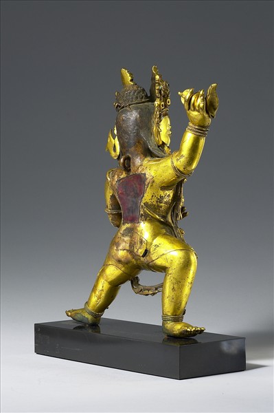 大黑天展左立像