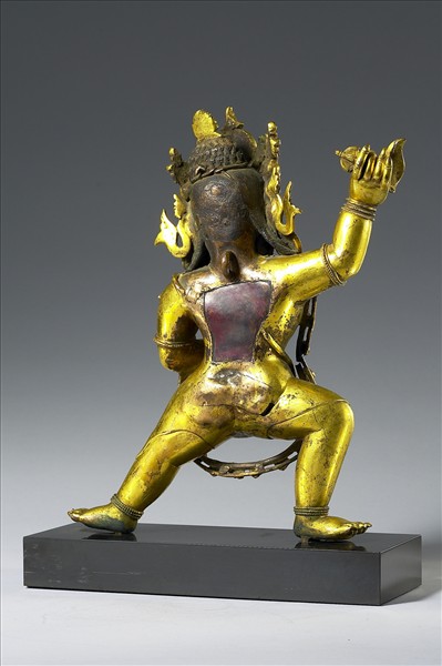 大黑天展左立像