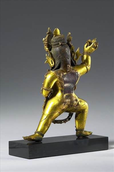 大黑天展左立像