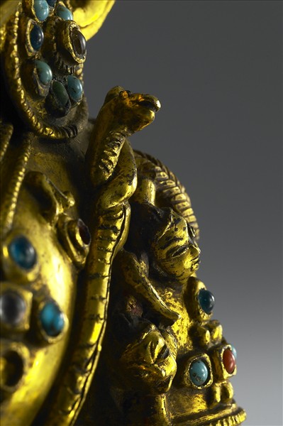 大黑天展左立像