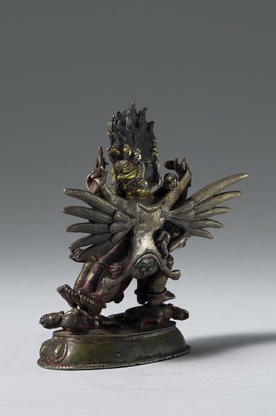 馬頭觀音雙身展左立像