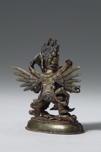 馬頭觀音雙身展左立像