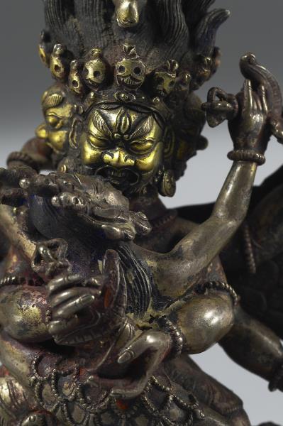 馬頭觀音雙身展左立像