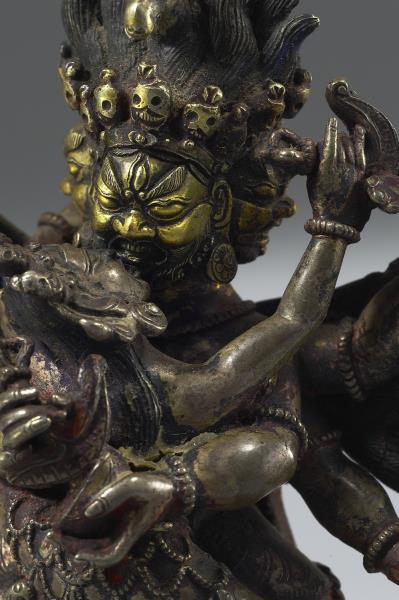 馬頭觀音雙身展左立像