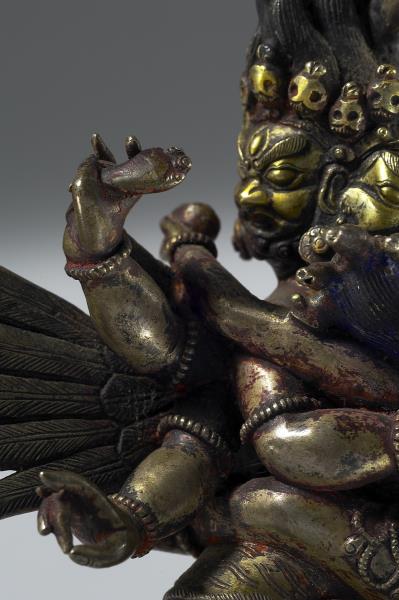 馬頭觀音雙身展左立像