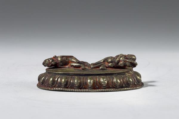 馬頭觀音雙身展左立像