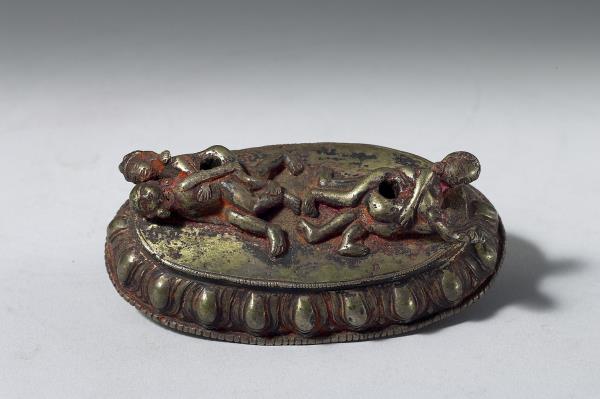 馬頭觀音雙身展左立像