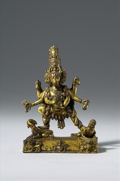 大威德怖畏金剛展左立像