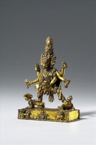 大威德怖畏金剛展左立像