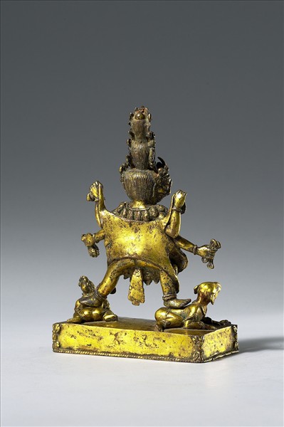 大威德怖畏金剛展左立像