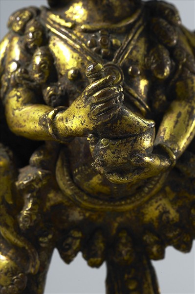 大威德怖畏金剛展左立像