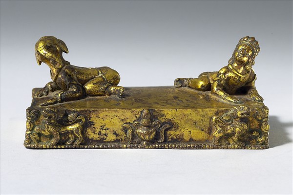 大威德怖畏金剛展左立像