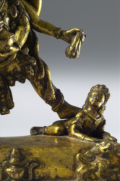 大威德怖畏金剛展左立像