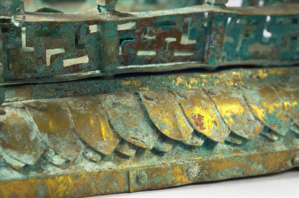 韓國 高麗時代 銅鎏金 舍利容器