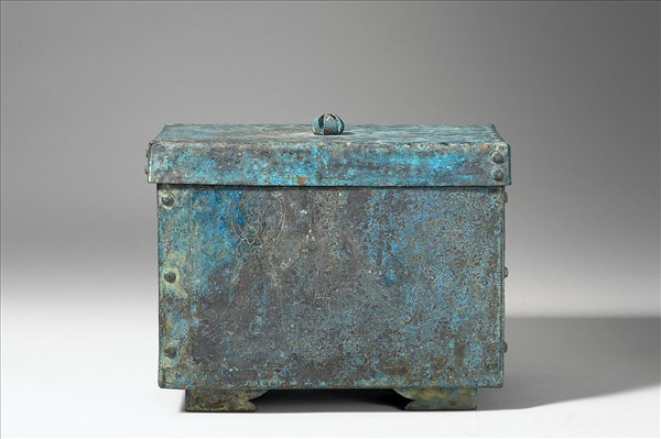 韓國 10-15世紀 銅鎏金 舍利函