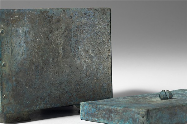 韓國 10-15世紀 銅鎏金 舍利函