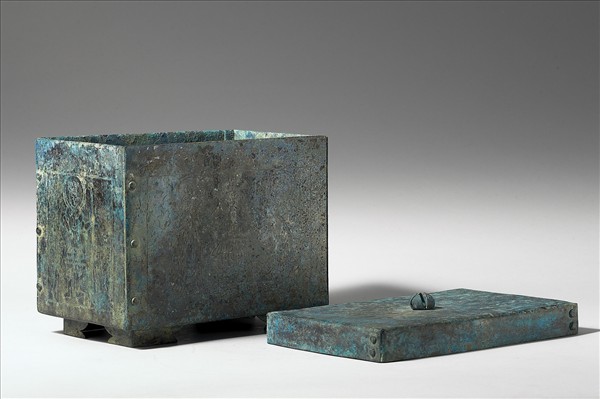 韓國 10-15世紀 銅鎏金 舍利函