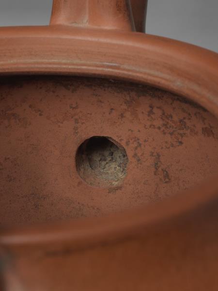 紫砂竹節提梁壺