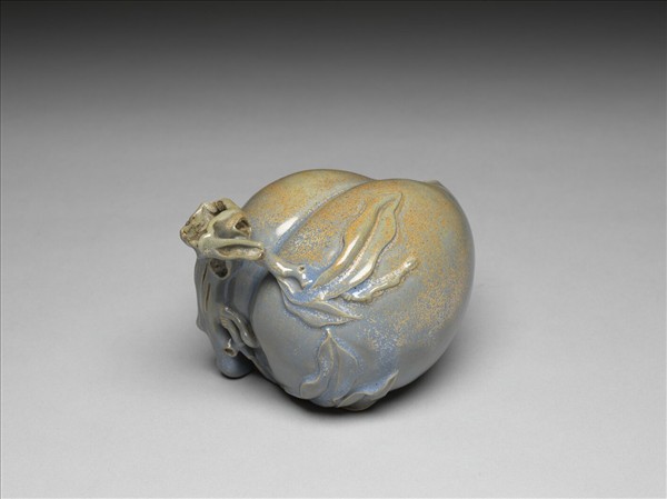 紫砂鈞釉蟠桃水注