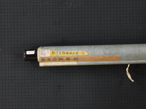 清金廷標畫罌粟　軸