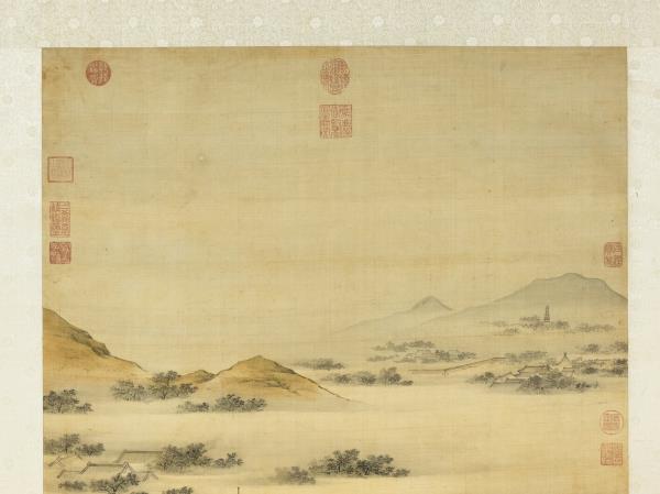 清張廷彥中秋佳慶　軸