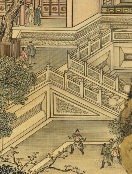 清張廷彥中秋佳慶　軸