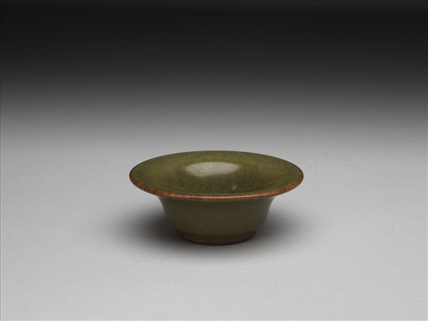 綠釉碟