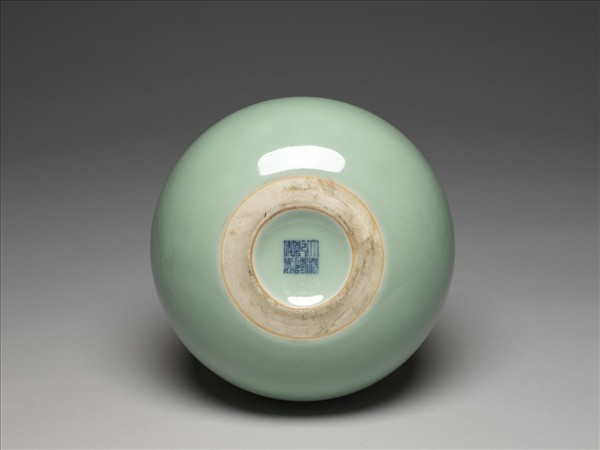 青瓷葫蘆式蓋罐