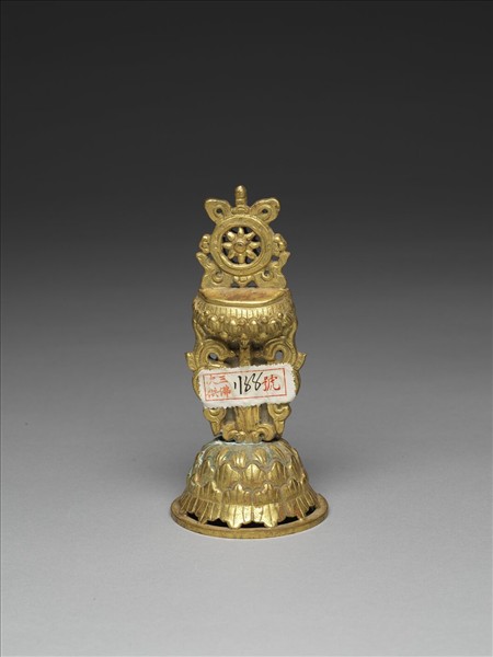 銅鍍金七政寶（寶輪）