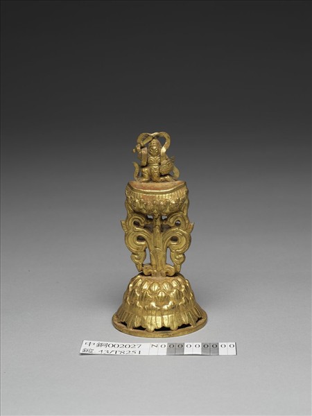 銅鍍金七政寶（武將）