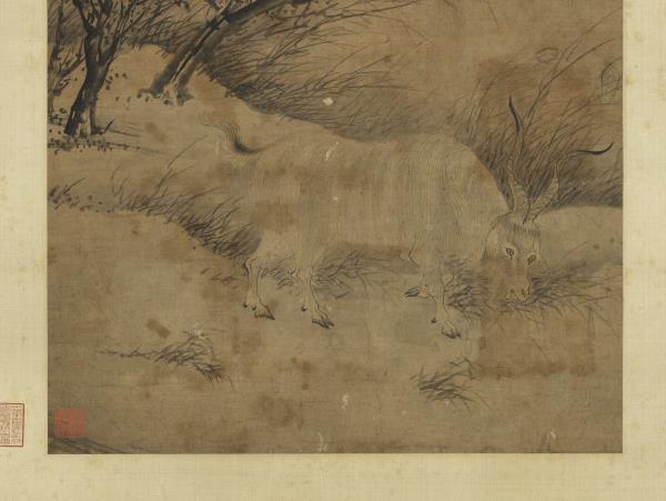 明憲宗冬至一陽圖　軸