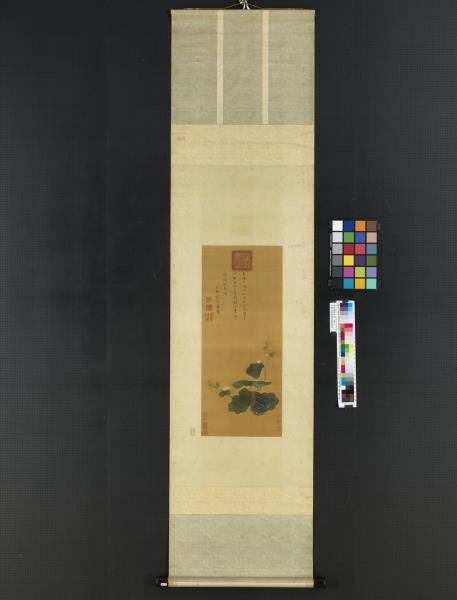 宋錢選秋瓜圖　軸