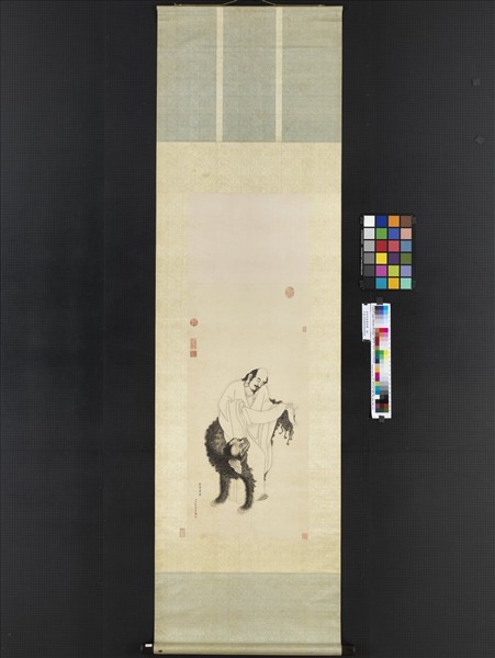 清吳艮無量壽佛　軸