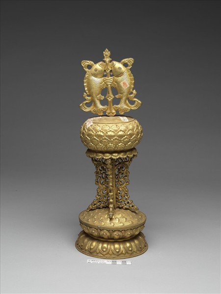 銅鍍金八寶（魚寶）