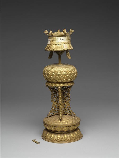 銅鍍金八寶（華蓋）