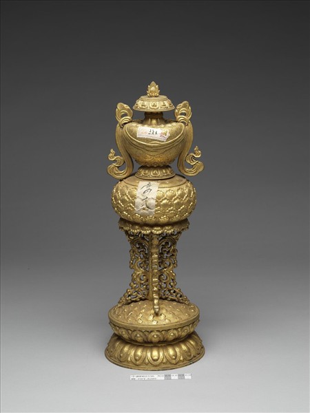 銅鍍金八寶（寶瓶）