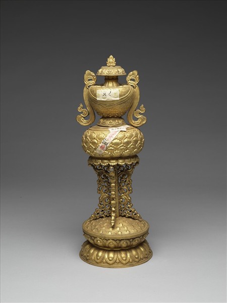 銅鍍金八寶（寶瓶）