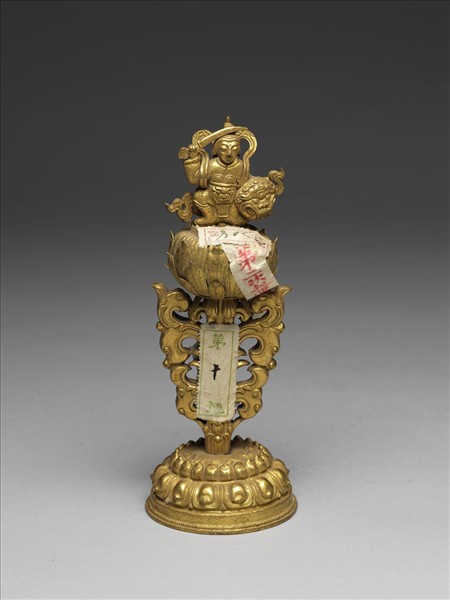 銅鍍金七政寶（武將）