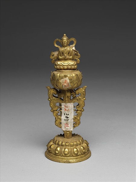 銅鍍金七政寶（財臣）