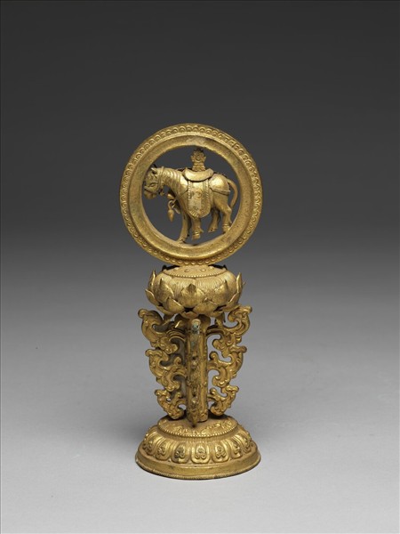 銅鍍金七政寶（寶馬）