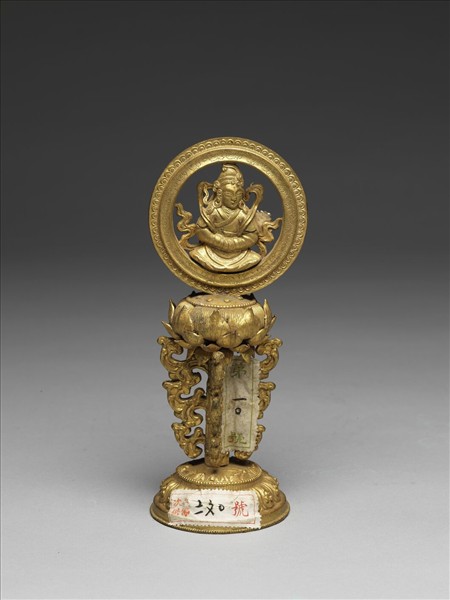 銅鍍金七政寶（財臣）