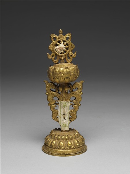 銅鍍金七政寶（寶輪）