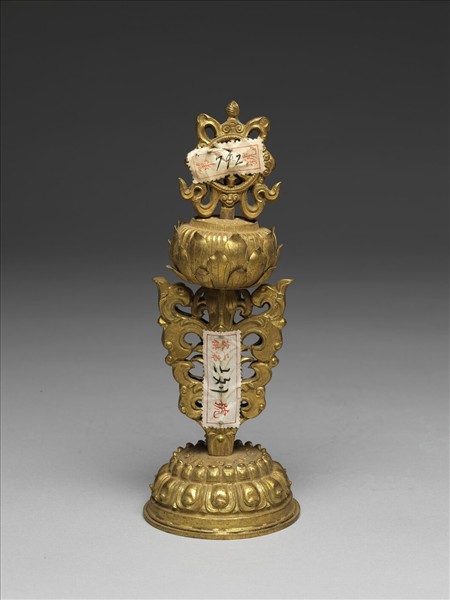 銅鍍金七政寶（寶輪）