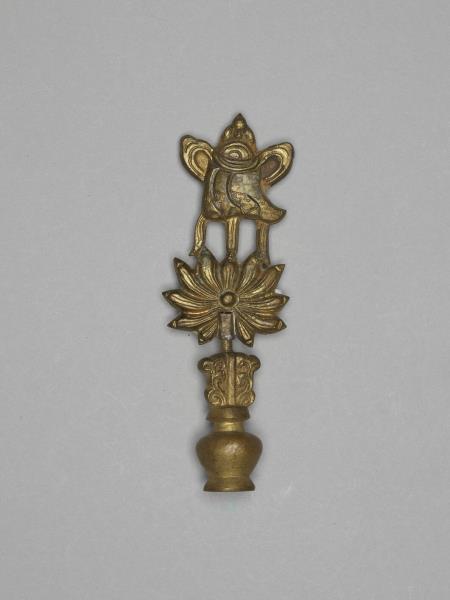 銅鍍金八寶（寶傘）