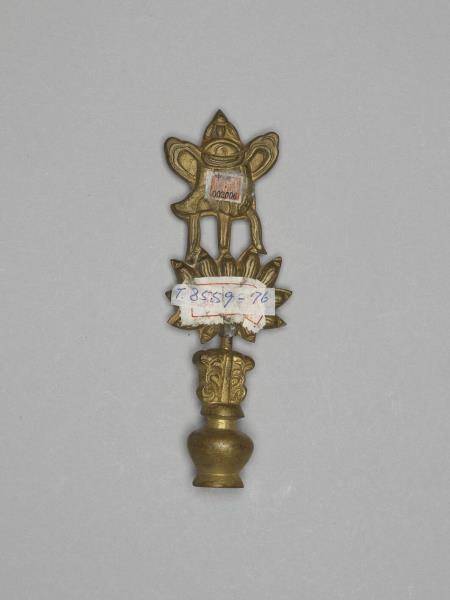 銅鍍金八寶（寶傘）