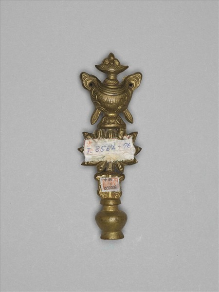 銅鍍金八寶（寶瓶）