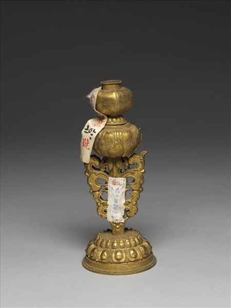 銅鍍金八寶（寶瓶）