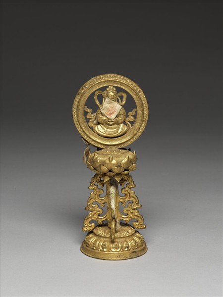 銅鍍金七政寶（玉女）