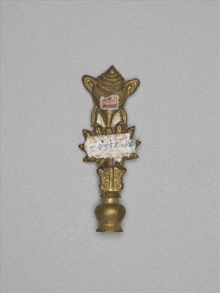 銅鍍金八寶（法螺）